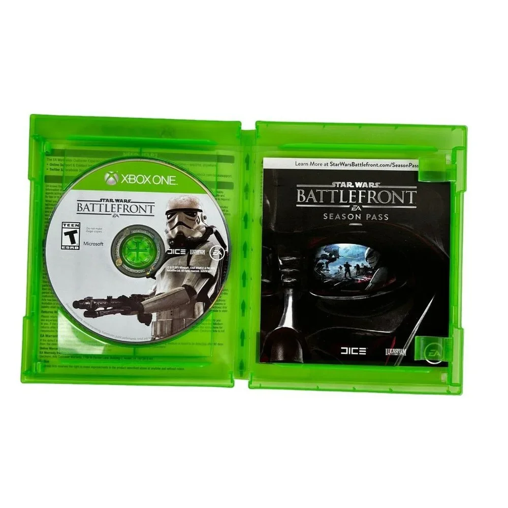 3 Xbox One Video Games The Division Star Wars Battlefront Titanfall Complete